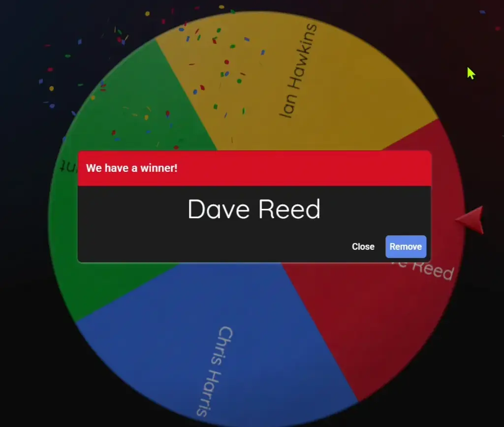 2025 cofnod christmas quiz winner - Dave Reed